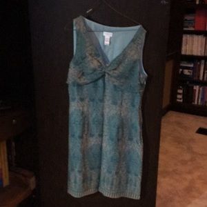 Paisley Liz Claiborne dress size 12 comfortable